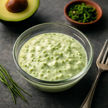 Vinaigrette légère à l'avocat et au yaourt grec