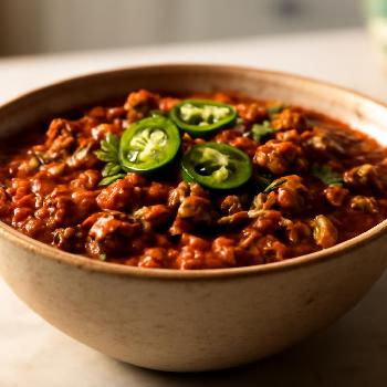 Chili Texan Authentique (Sans Haricots)
