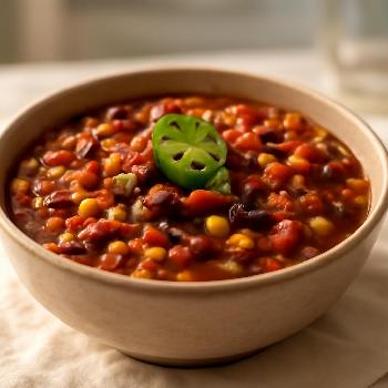 Chili végétarien à la mijoteuse : Un plat réconfortant et facile !