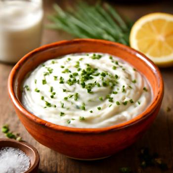 Crème Fouettée à la Ciboulette