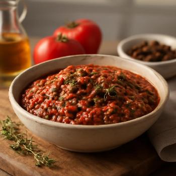 Pâte de tomates umami maison