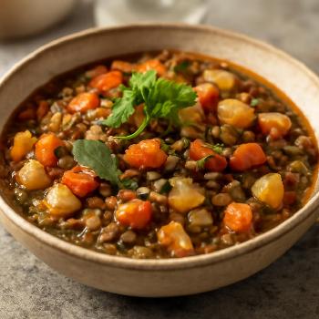 Ragoût de Lentilles et Légumes Racines, un Plaisir Rustique