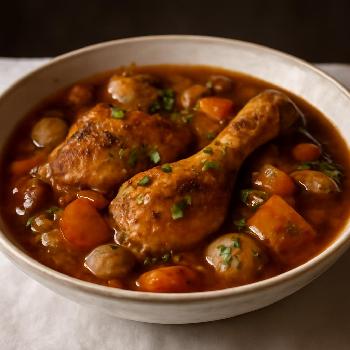 Ragoût de Poulet Classique à l'Ancienne