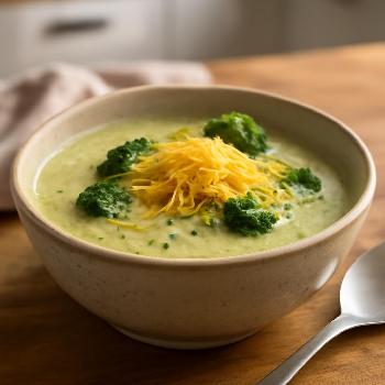 Soupe au brocoli et cheddar : Congélation optimale