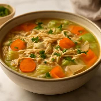 Soupe de Bouillon de Poulet Réconfortante