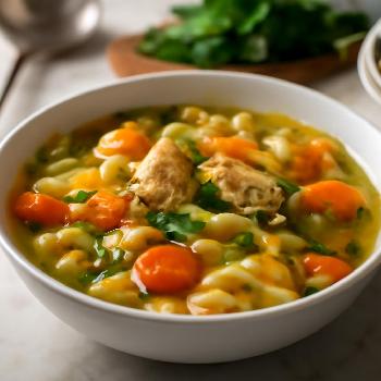 Soupe de Nouilles au Poulet à la Mijoteuse: Un Classique Revisité