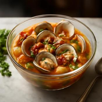 Soupe de Palourdes de Manhattan Traditionnelle