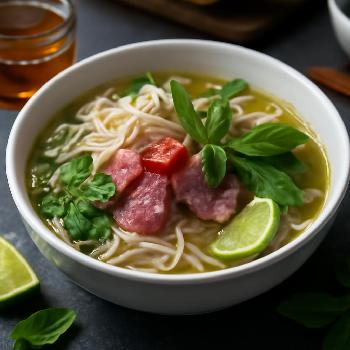 Soupe Pho Rapide au Boeuf