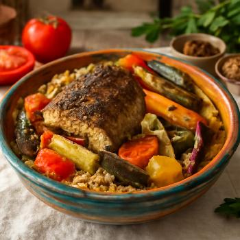Thiéboudienne (Riz au Poisson) du Sénégal